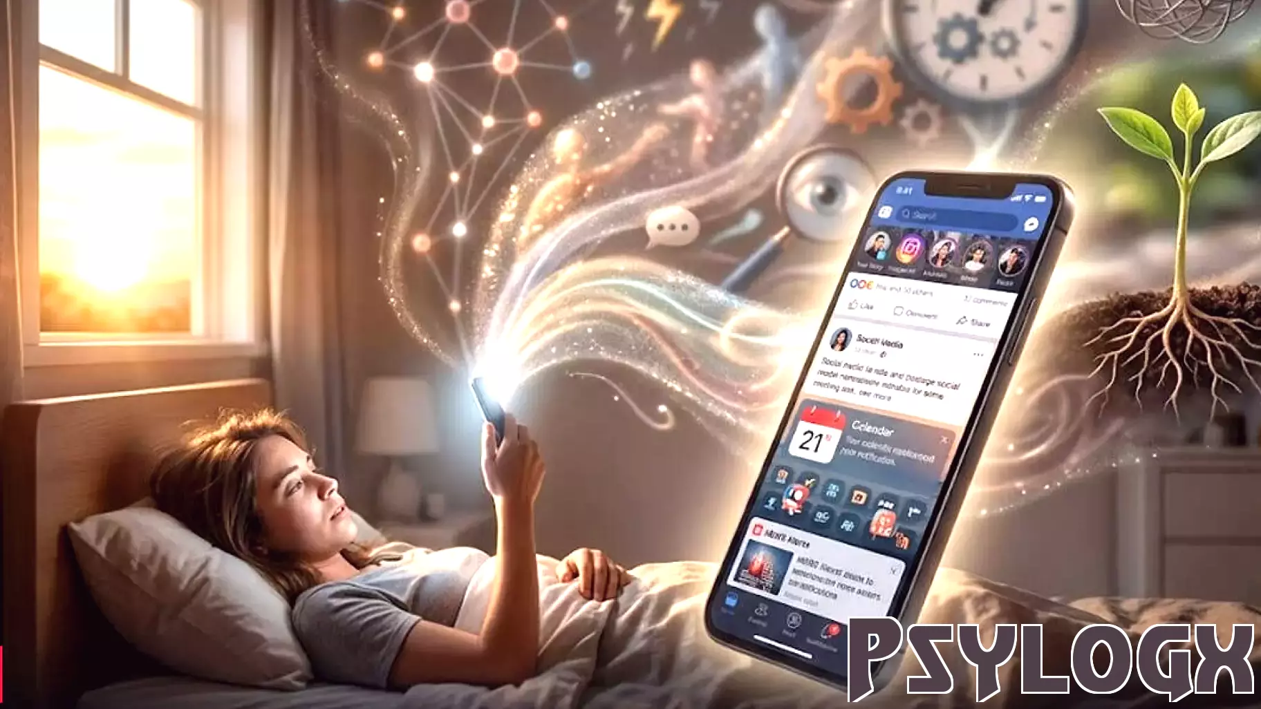 Psychology says people who check their phone immediately after waking up may be seeking more than notifica